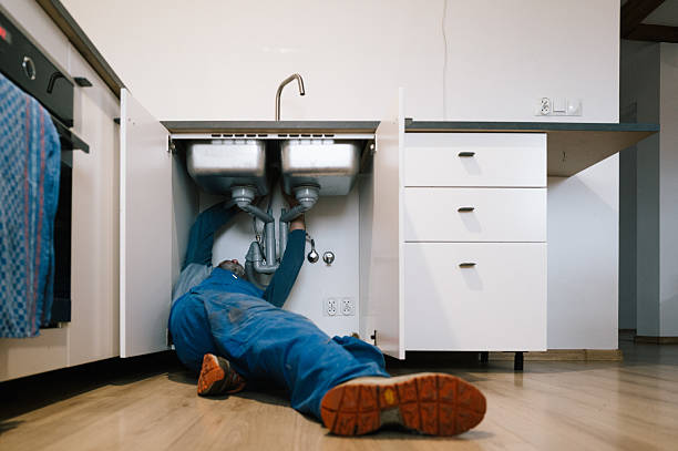Professional Leak Detection technician working in Henrico, VA